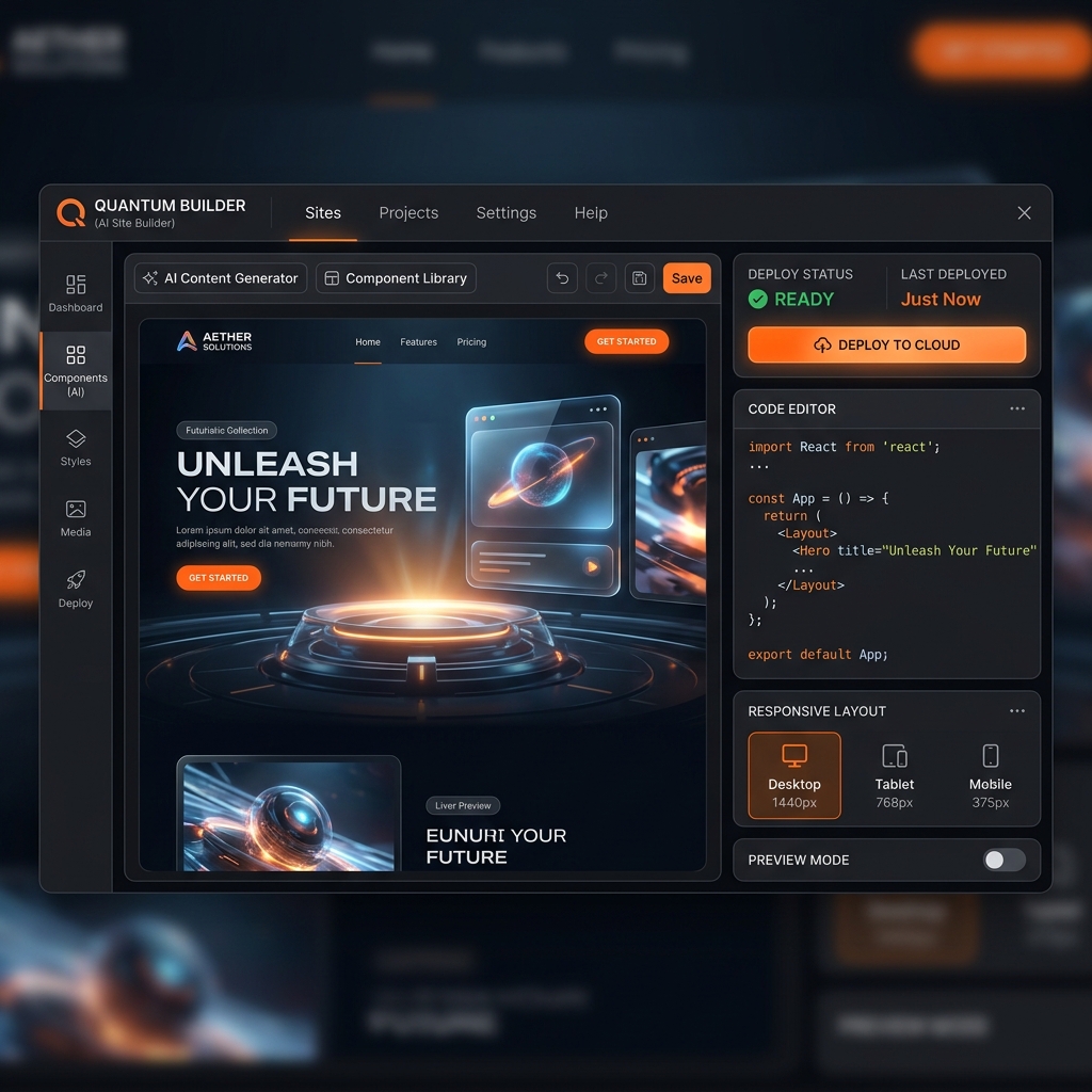 Website & Landing Page Generation